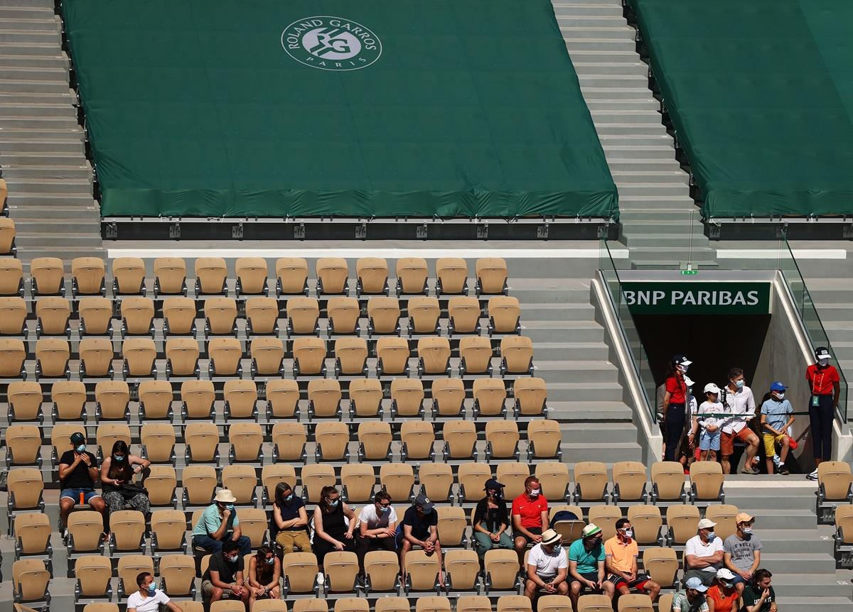 French Open fans