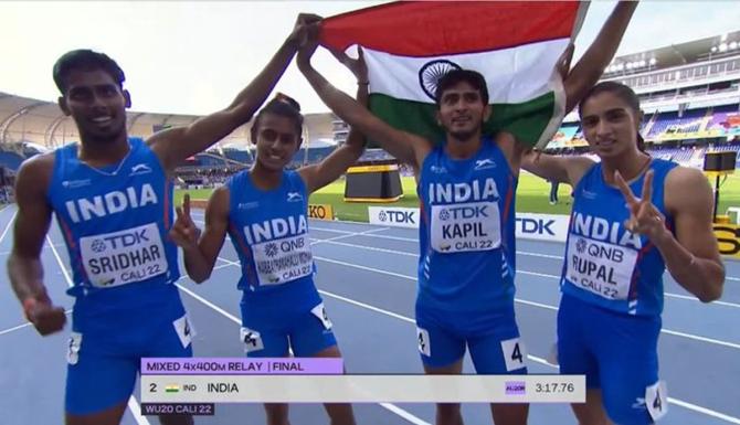 The quartet of Barath Sridhar, Priya Mohan, Kapil and Rupal Chaudhary