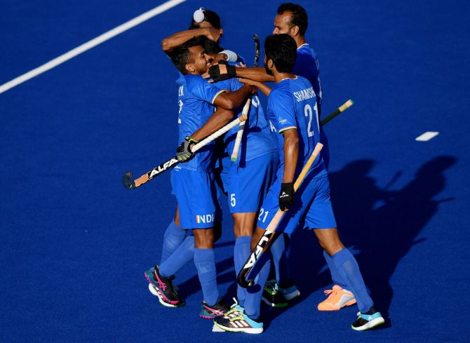 Former Asian Games gold medallist VR Raghunath feels the current Indian men's hockey team can cash in on home support to win the World Cup title early next year