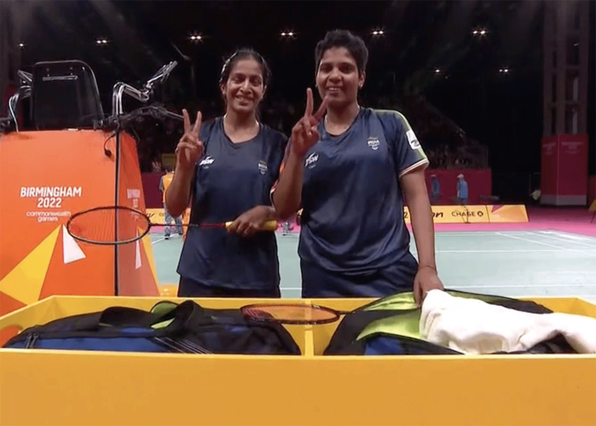 Treesa Jolly and Gayatri Gopichand