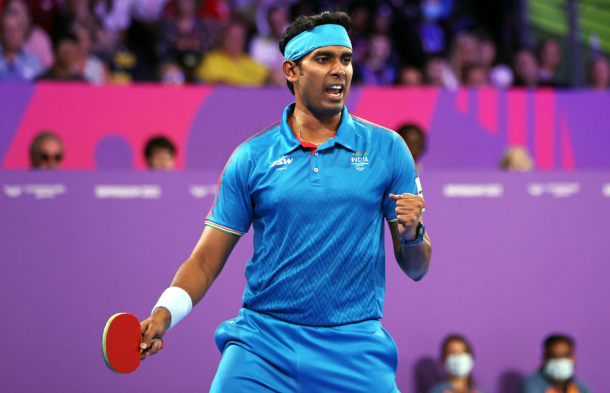 Indian veteran Sharath Kamal had to dig deep into his reserves before prevailing over Singapore's Izaac Quek in the Asian Championships on Monday