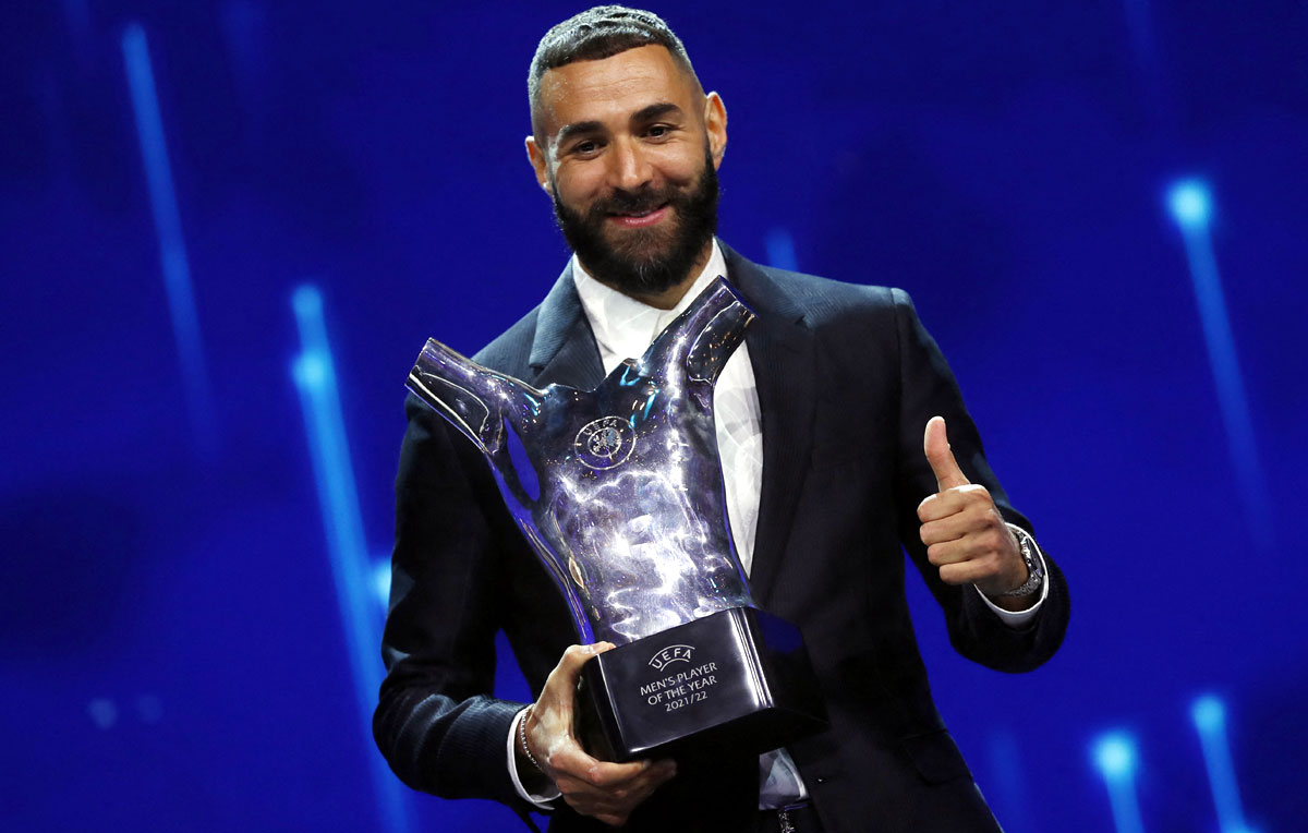 Benzema claims 2021/22 Champions League Player of the Season award