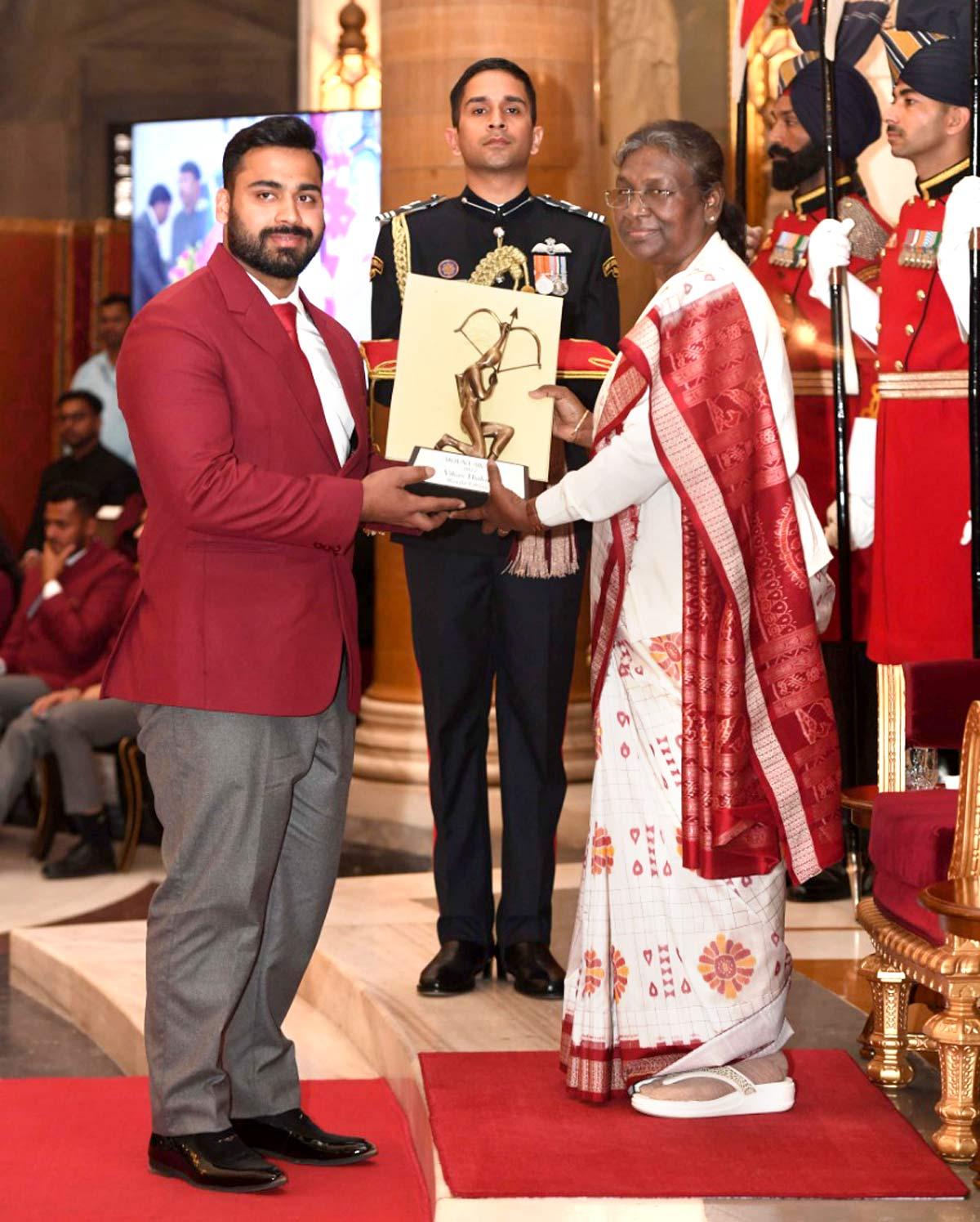 Praggnanandhaa, Third Youngest Arjuna Awardee - Rediff Sports