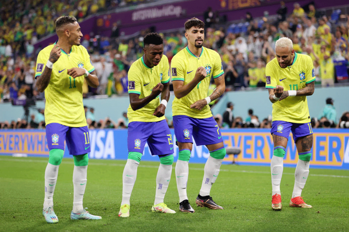 FIFA World Cup: Neymar, Vinicius Jr Dance Away! - Rediff.com