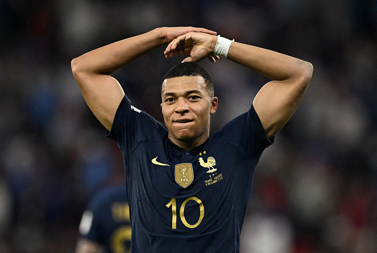 Defending champs France will need Kylian Mbappe fit for the quarters against England