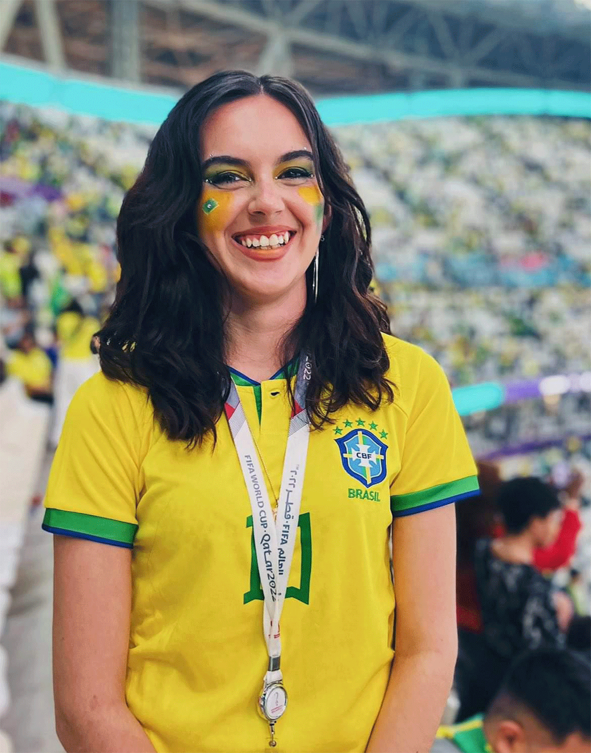 The 19-year-old Ellie Molloson said that the lack of alcohol had contributed to a less bawdy atmosphere around the games at the World Cup, but in her opinion it was mostly cultural.