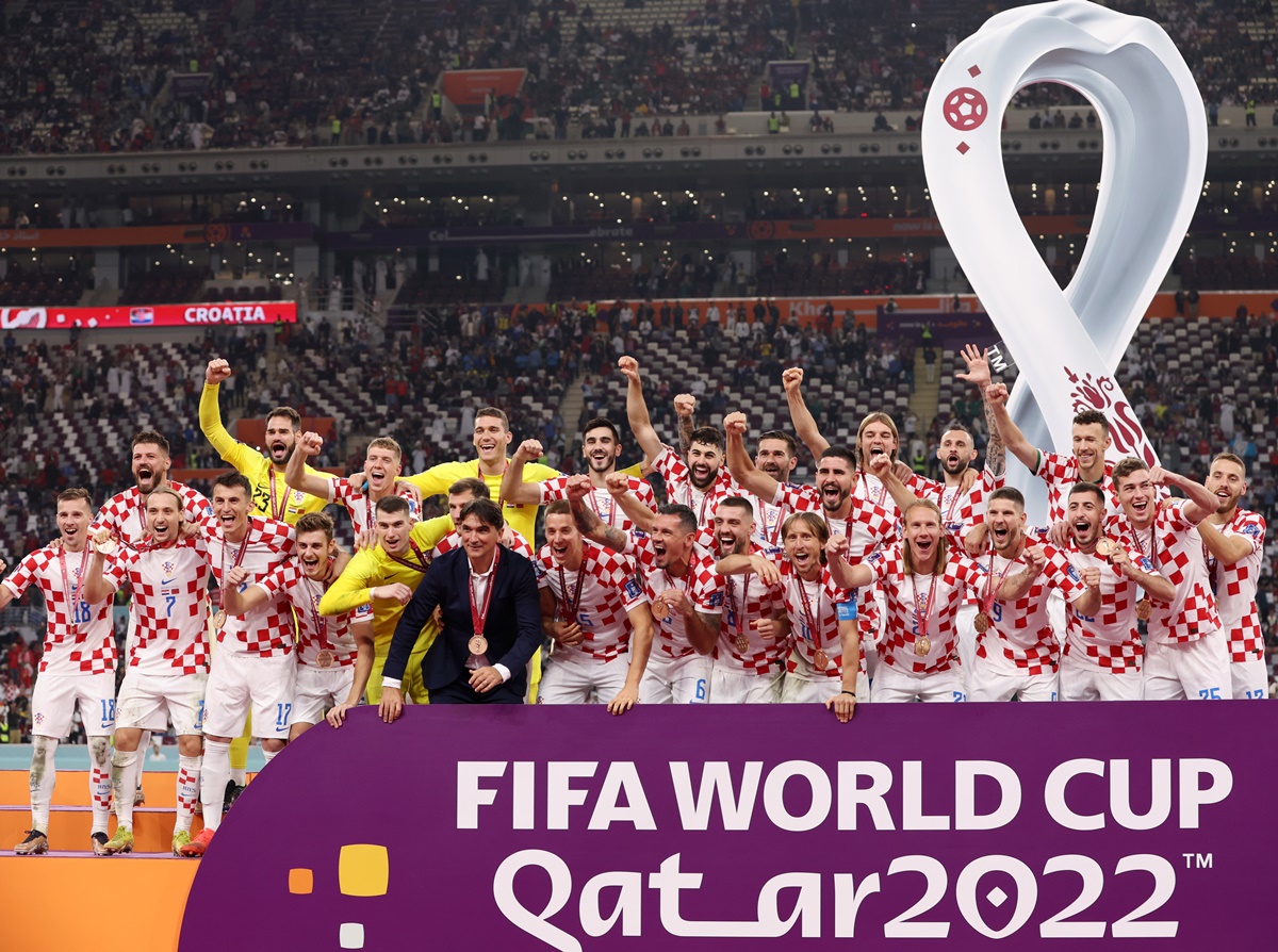 World Cup 2022 in Qatar - Croatia clinch third place with hard