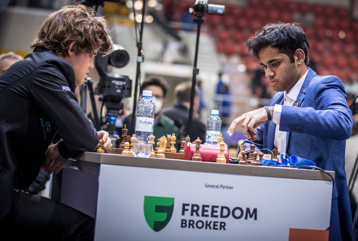 Arjun Erigaisi Beats Gukesh D. In Junior Speed Chess Championship