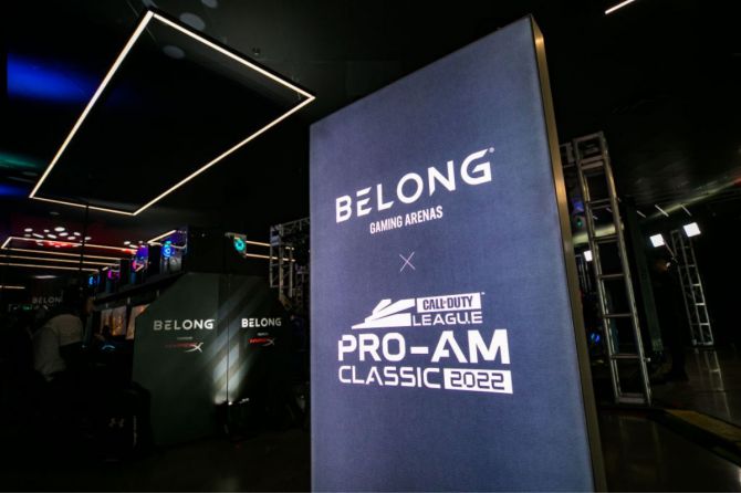 The Belong Gaming Arena during the Call of Duty League Pro-Am Classic