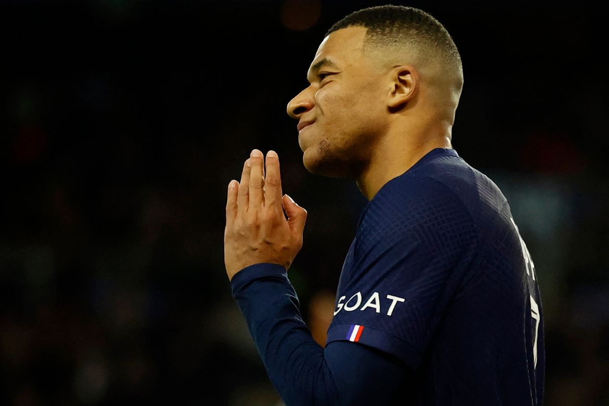 Paris St Germain's Kylian Mbappe