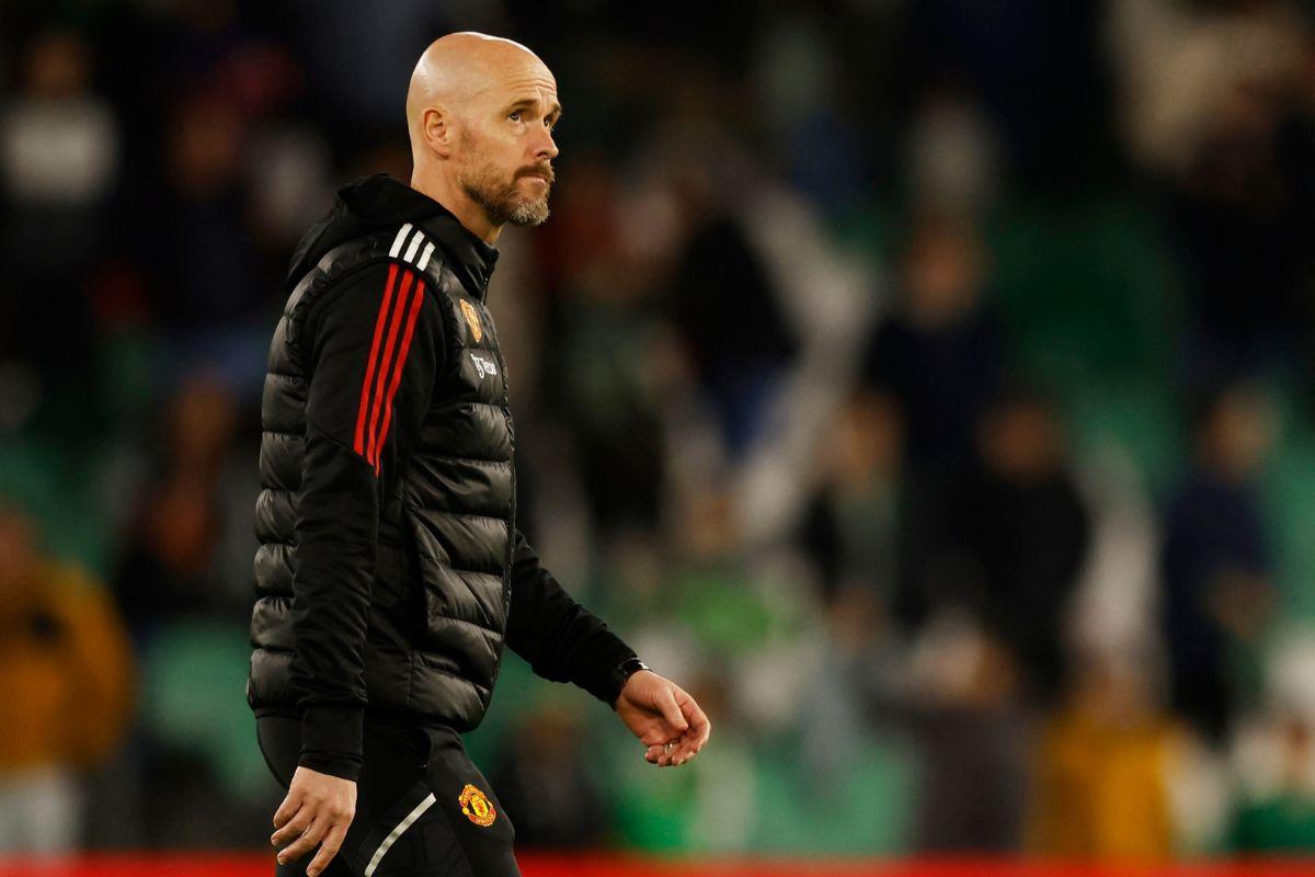 Manchester United manager Erik ten Hag 