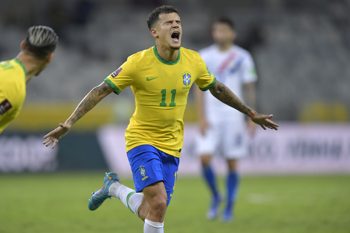 Brazil 4-1 Uruguay: Raphinha scores twice as home side cruise to