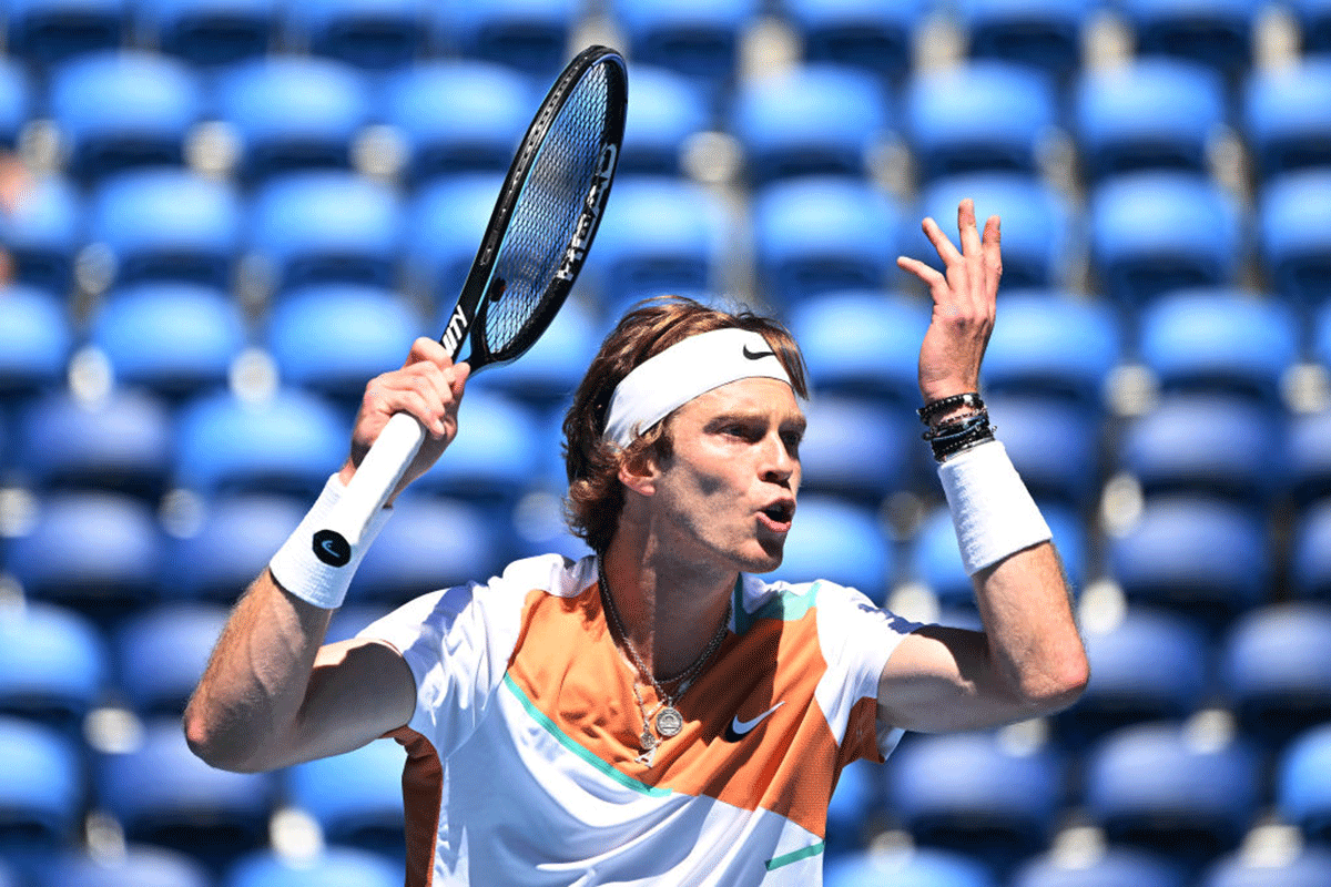 Russian tennis player Rublev targetted online