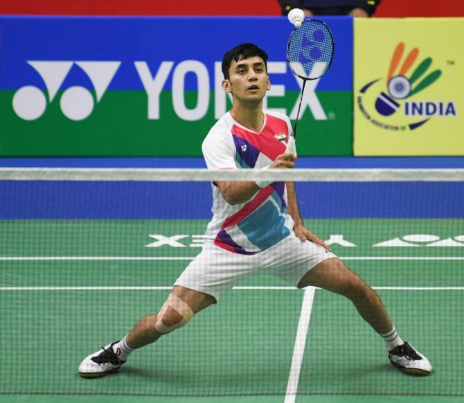 Lakshya Sen downed compatriot HS Prannoy to enter the quarters of the Denmark Open