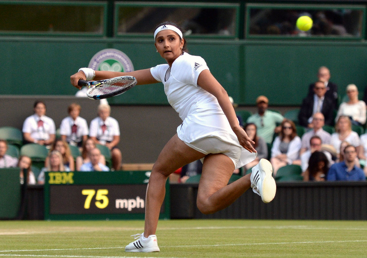 Sania bids adieu to Wimbledon with semis loss