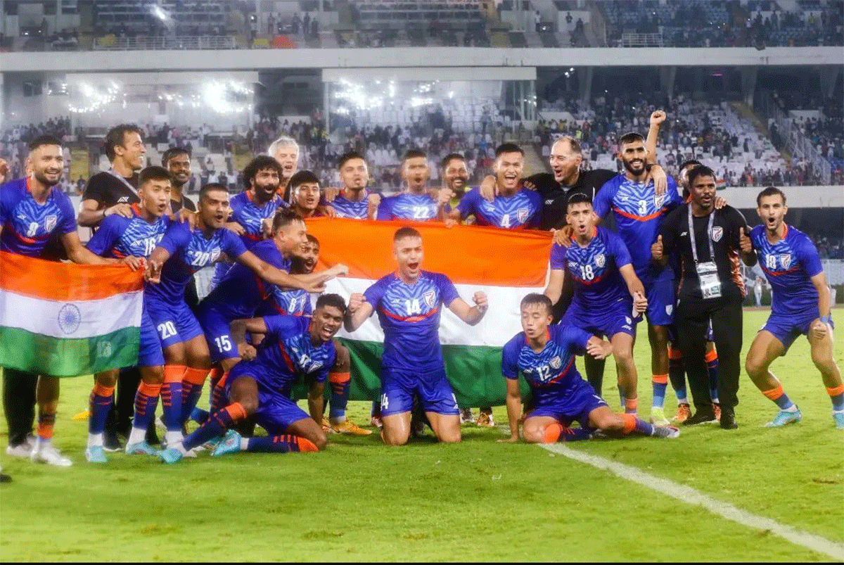 The Sunil Chhetri-led side qualified for the Asian Cup as group toppers in the qualifiers last week.