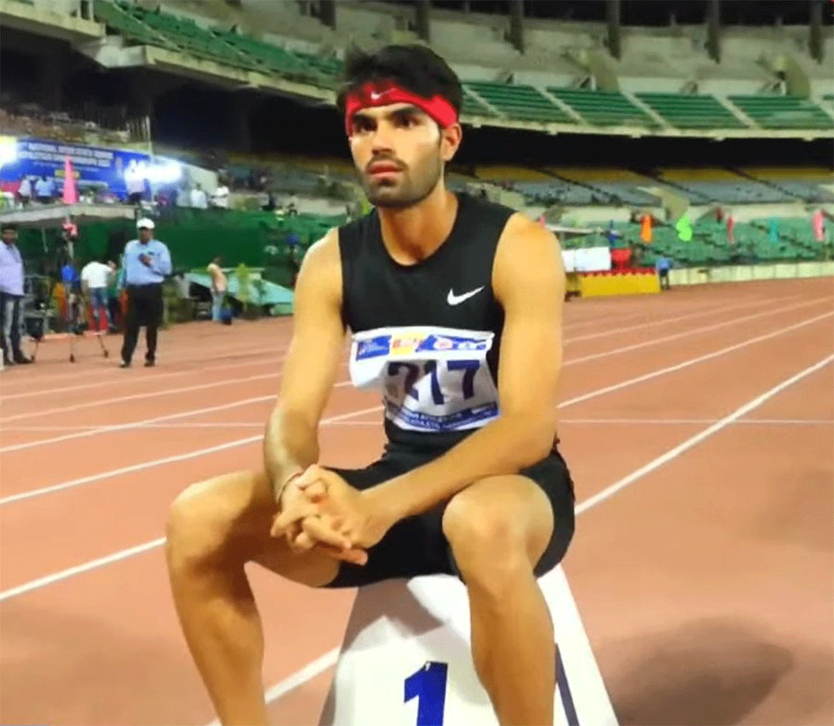 The 22-year-old Ayush Dabas has a personal best of 46.48s in 400m and 21.89s in 200m. He had taken part in the 400m race in the National Inter-State Championships in Chennai earlier this month and had failed to qualify for the final round.