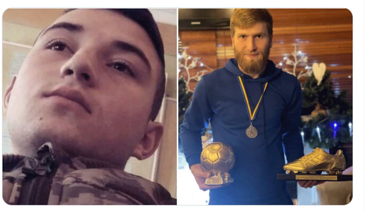  21-year-old Vitalii Sapylo and 25-year-old Dmytro Martynenko died in the conflict 