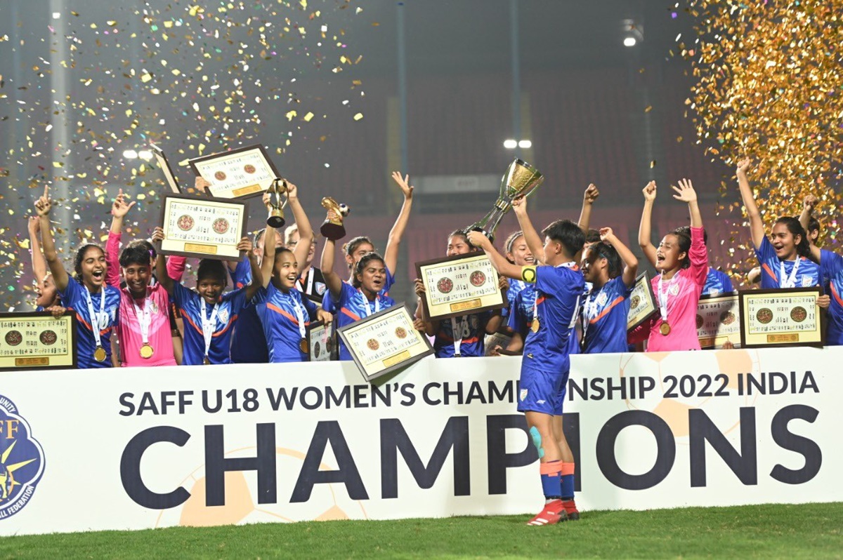 India crowned SAFF U18 Women's Champions Rediff Sports