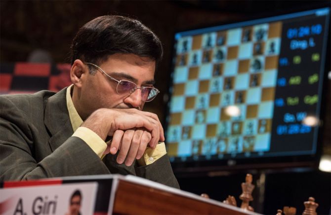 Vishwanathan Anand said 'I am playing very few events these days and after playing many Olympiads, I thought it was time for the younger ones to play.'