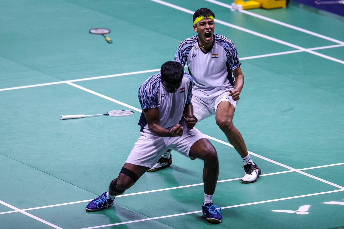  Satwiksairaj Rankireddy and Chirag Shetty were sensational against Mohammad Ahsan and Kevin Sanjaya Sukamuljo