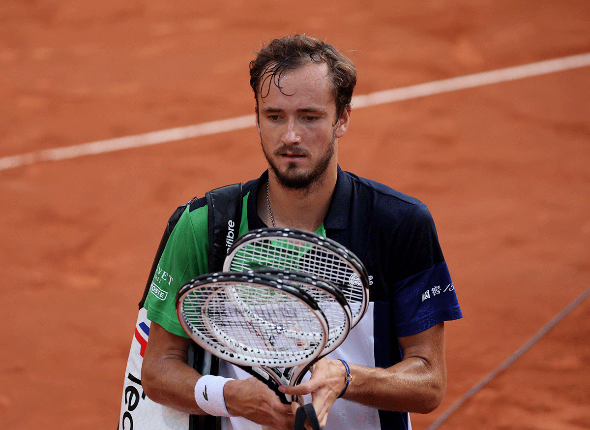 The 26-year-old Daniil Medvedev said his body struggles to handle clay and that he would need to raise his game if he was to pose a threat to the likes of Rafael Nadal and Novak Djokovic at the major, which gets underway on Sunday.