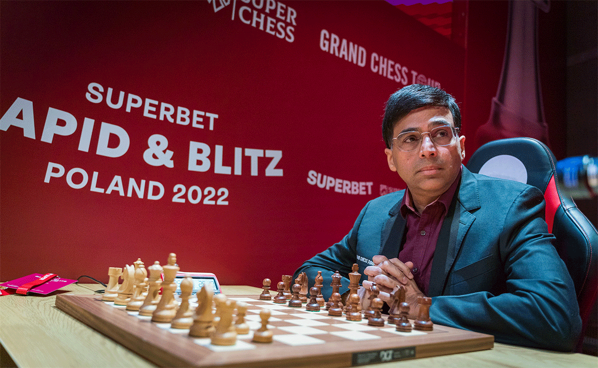 Anand is ahead of the field with five wins and a draw, tallying 11 points after six rounds. 