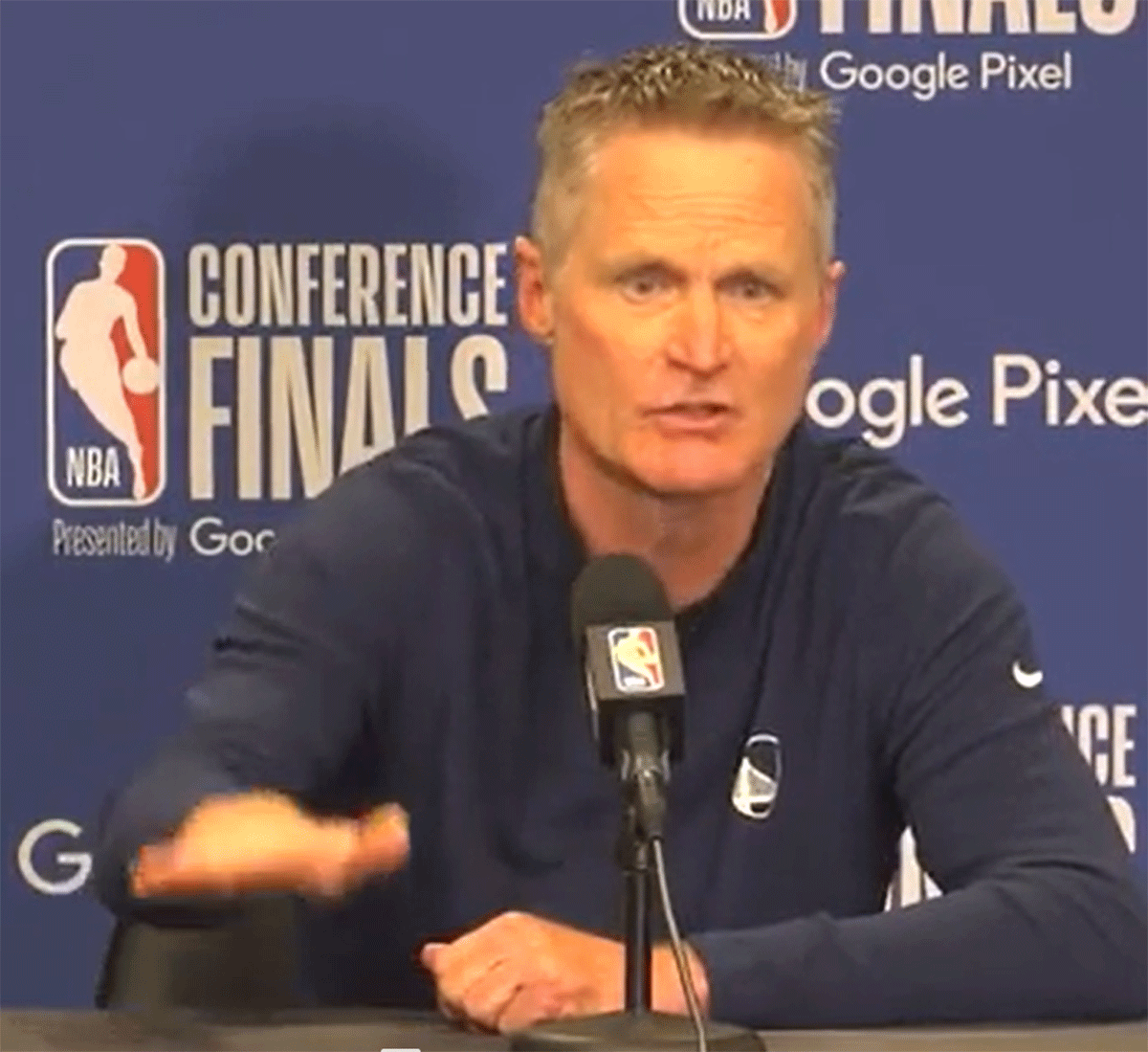 NBA coach Steve Kerr