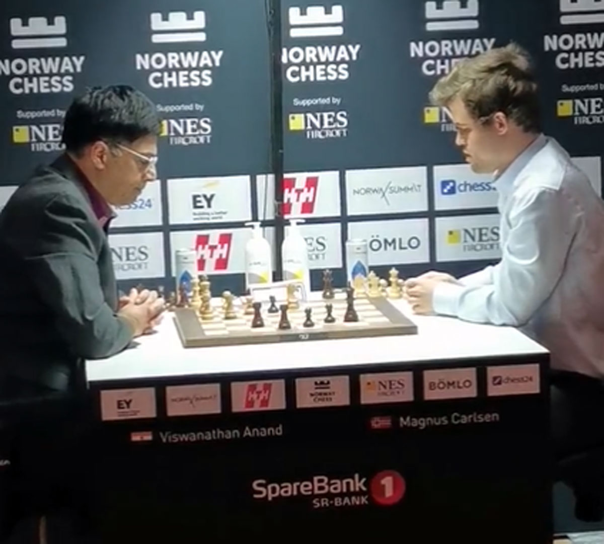 Norway Chess: Viswanathan Anand beats world champion Magnus Carlsen in  blitz event