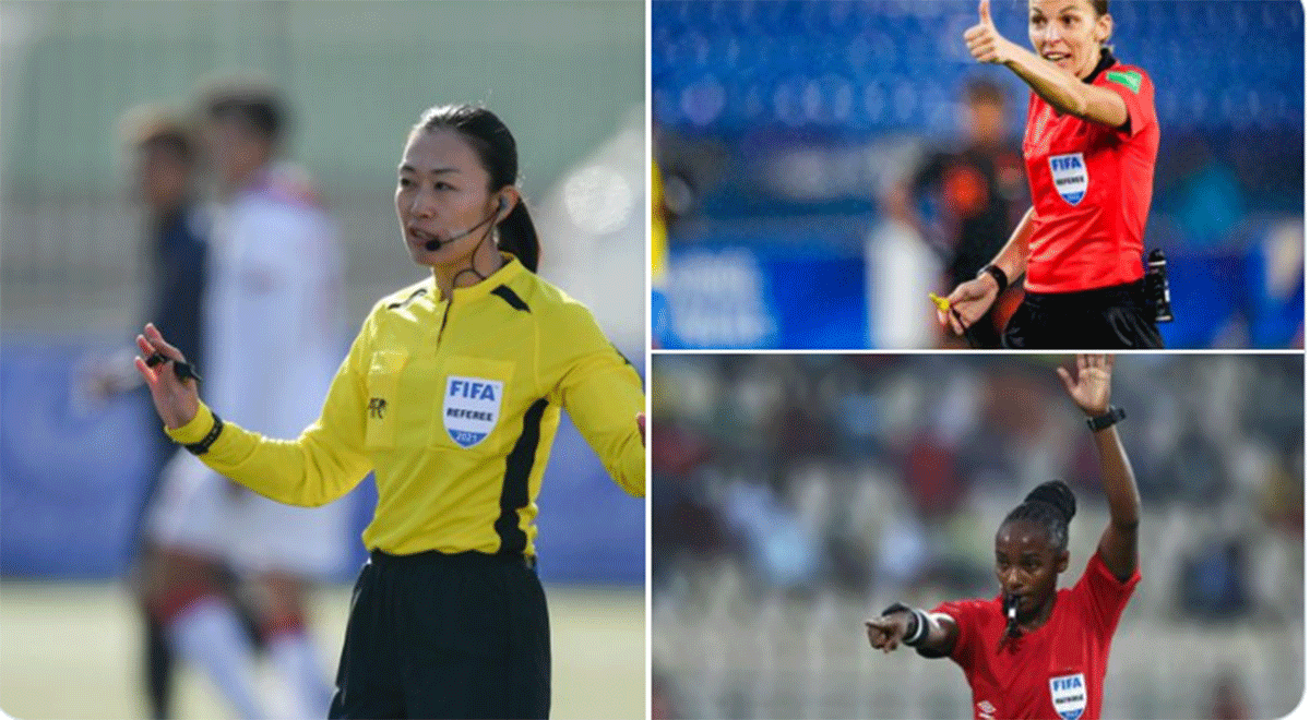 Japan's Yamashita Yoshimi, Frenchwoman Stephanie Frappart and Rwanda's Salima Mukansanga are the three female referees to be selected for the FIFA World Cup in Qatar.