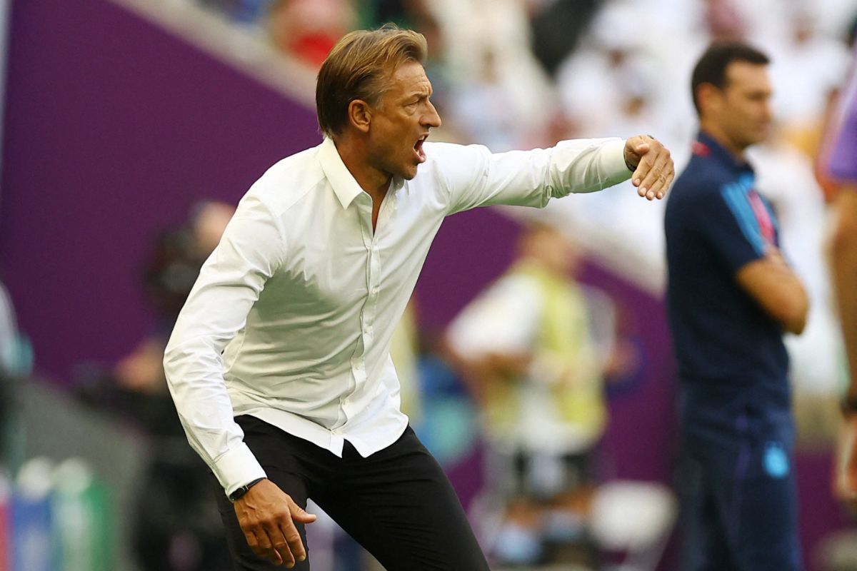 Saudi Arabia coach Herve Renard