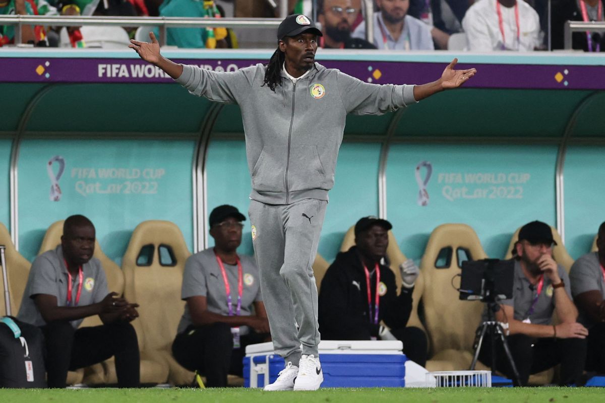 Senegal coach Aliou Cisse