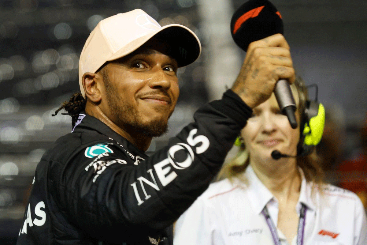 Lewis Hamilton finished 3rd in qualifying at the Singapore Grand Prix on Saturday