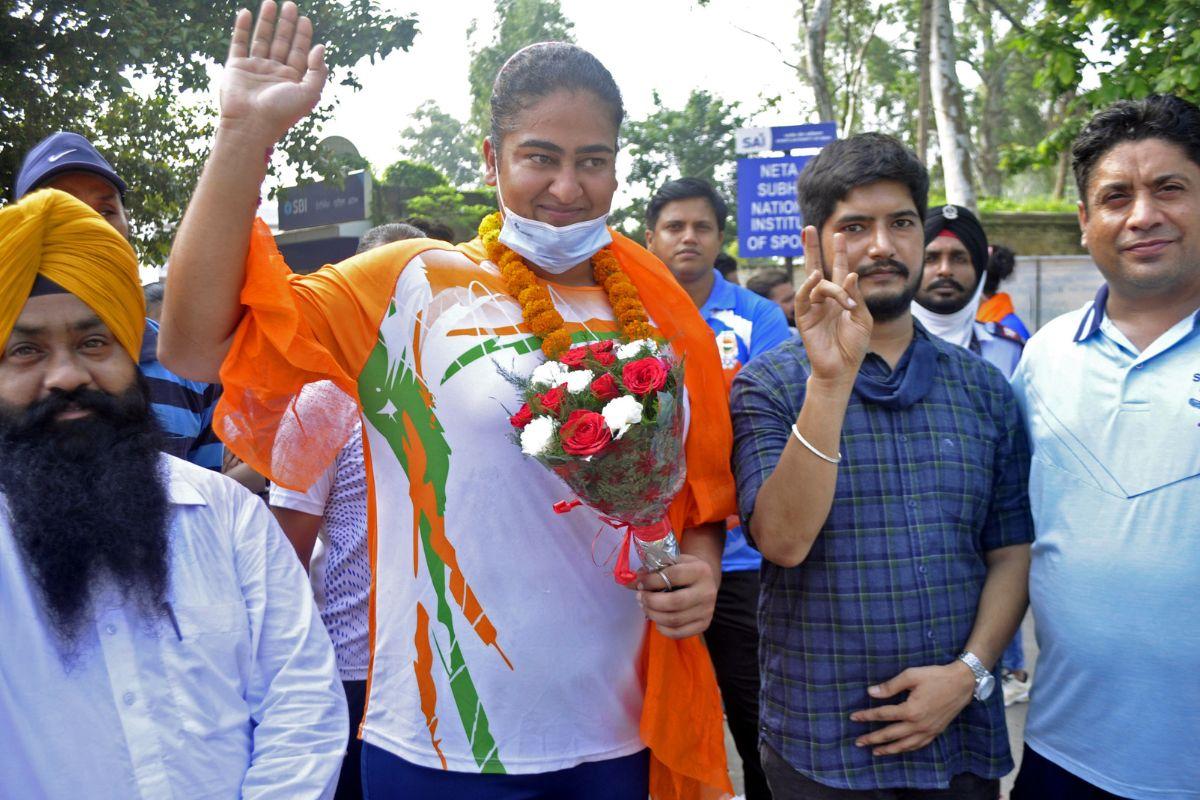 Kamalpreet Kaur on her return from the Tokya Olympics