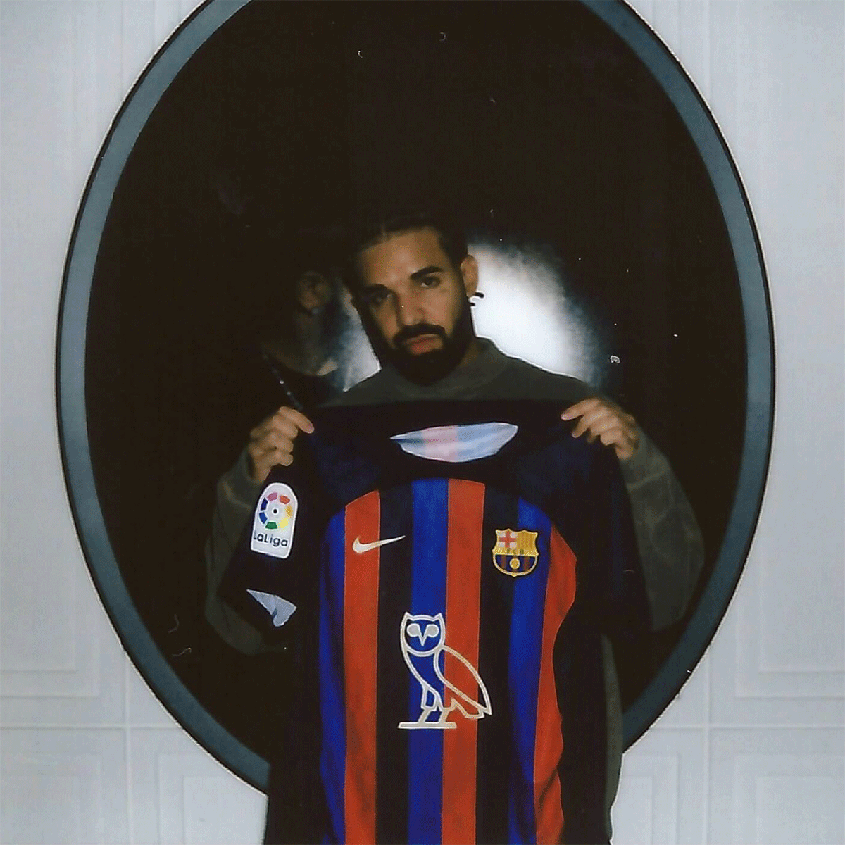 Four-times Grammy award winner Drake posted an image of the limited-edition jersey on Instagram to his more than 120 million followers.