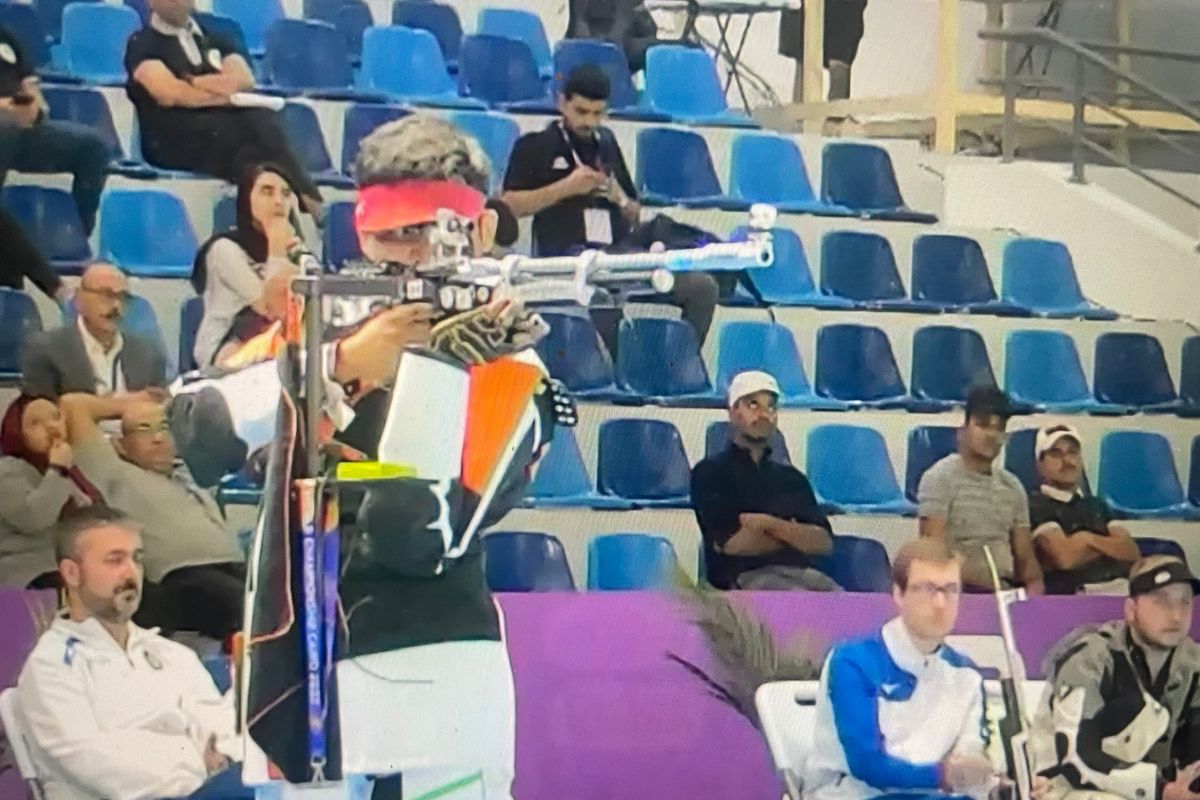 Rudrankksh Balasaheb Patil enters the gold medal round of the Men’s 10m Air Rifle