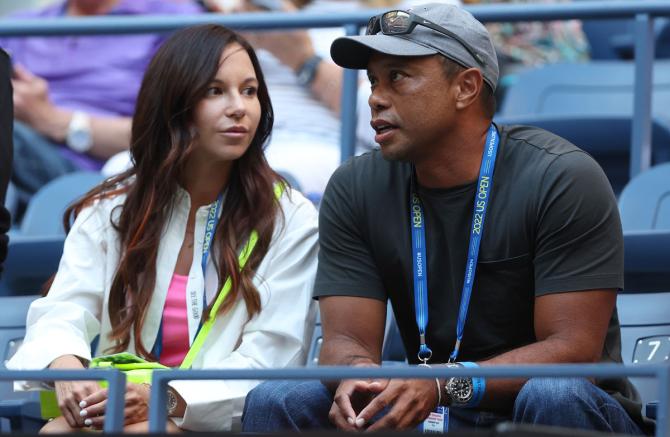 Tiger Woods and Erica Herman