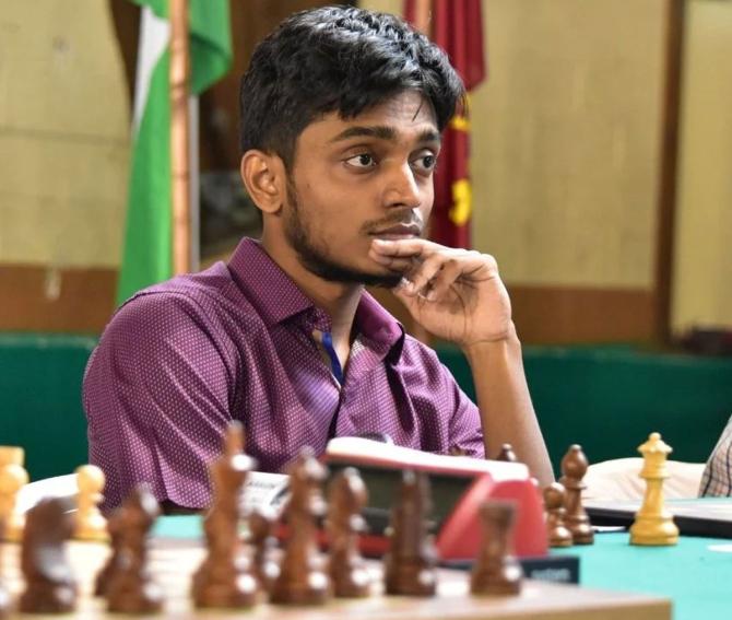 Chess: Chithambaram wins Dubai Open; 7 Indians in top 10 - Rediff.com