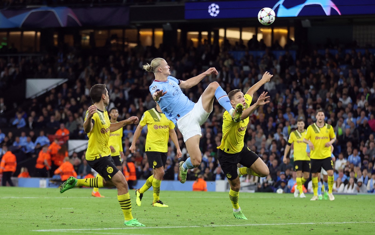 Pix Haaland Gives Man City Late Winner Chelsea Held Rediff Sports