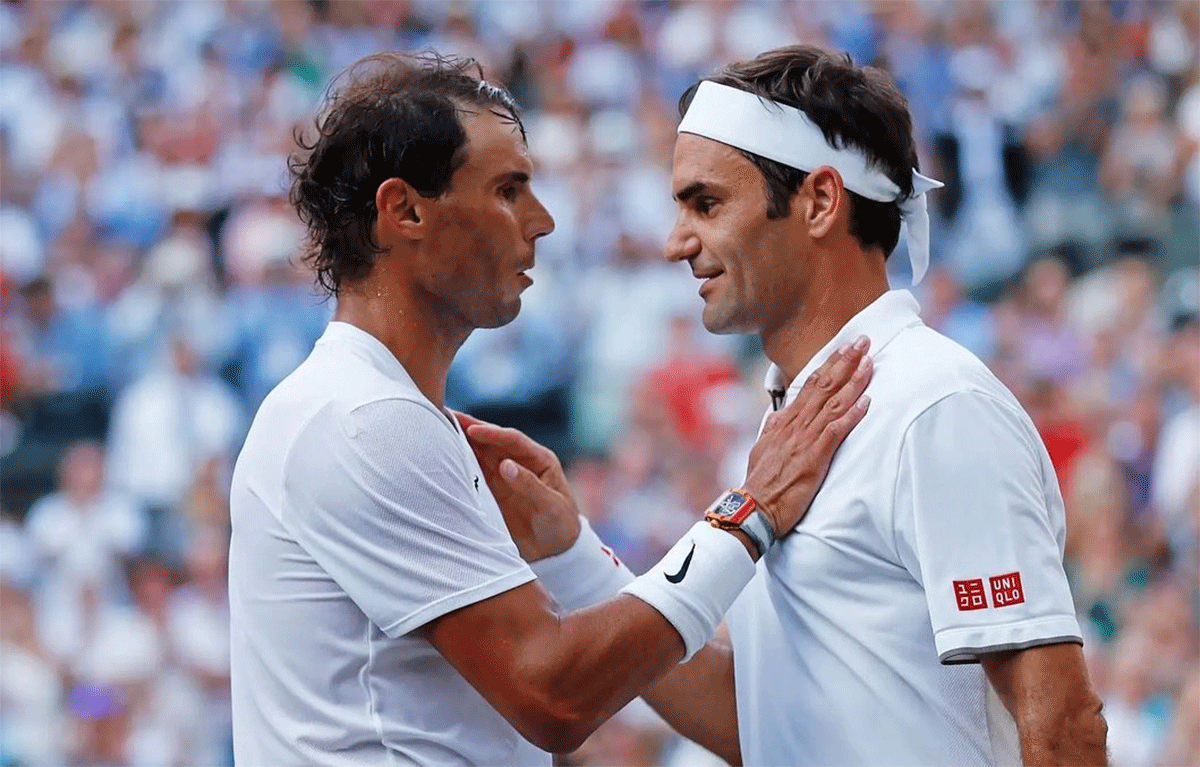 Rafael Nadal and Roger Federer rivalry has brought joy and tears to fans for nearly two decades