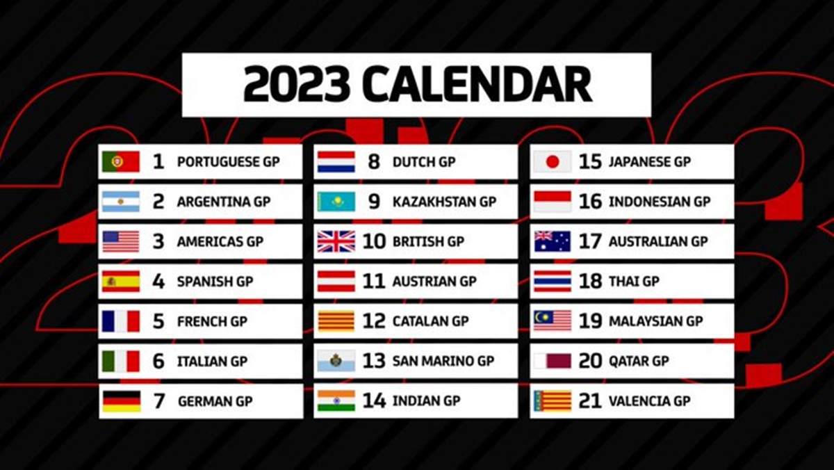 MotoGP to host races in India, Kazakhstan next year in 21-race calendar