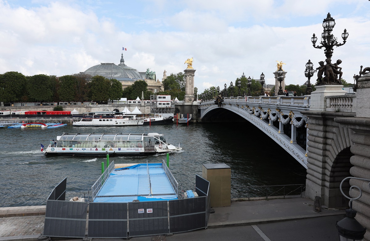 Olympics Swimming Event At Risk As Storms Dirty Seine River Rediff Sports   04paris 