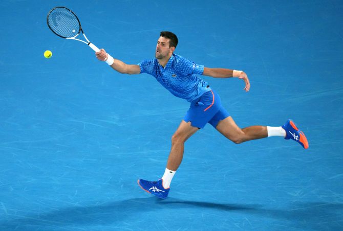 Novak Djokovic could play Greek seventh seed Stefanos Tsitsipas in the quarter-finals in what would be a mouthwatering rematch of last year's title clash.
