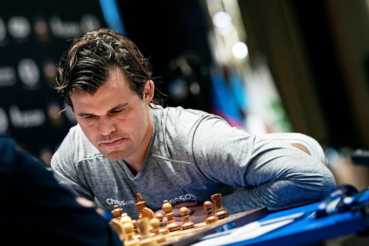 Ruthless Magnus Carlsen beats Gukesh to take lead in Chess World Cup  quarters