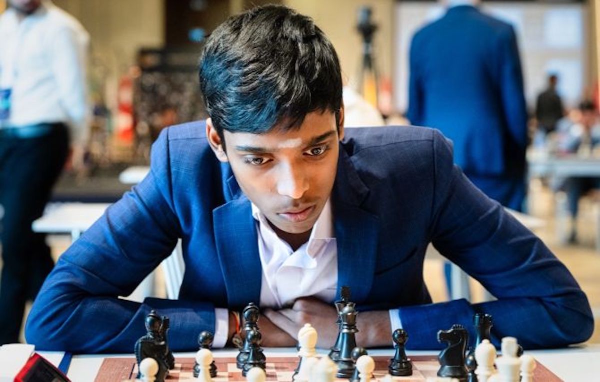 Praggnanandhaa loses to Carlsen in Chess World Cup final - Rediff.com