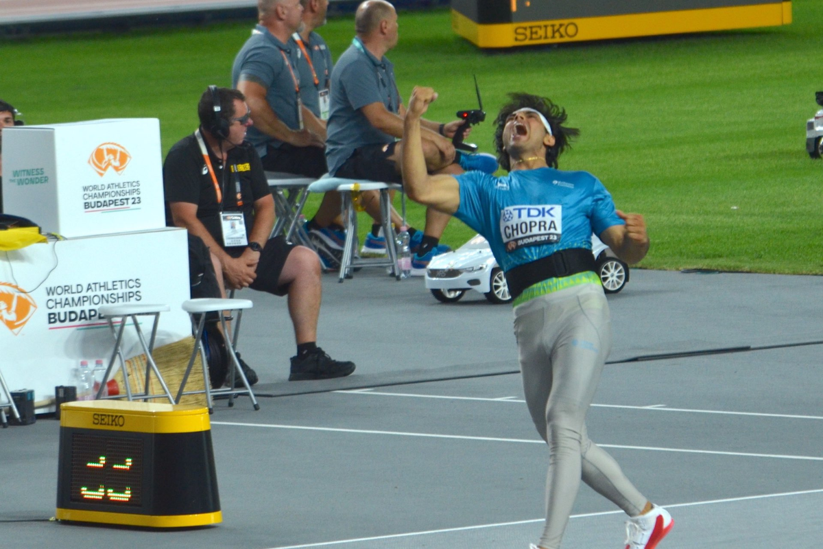 Neeraj Chopra recorded his best throw of 88.17 metres in his second attempt to bag gold at the World Athletics C'ships on Sunday
