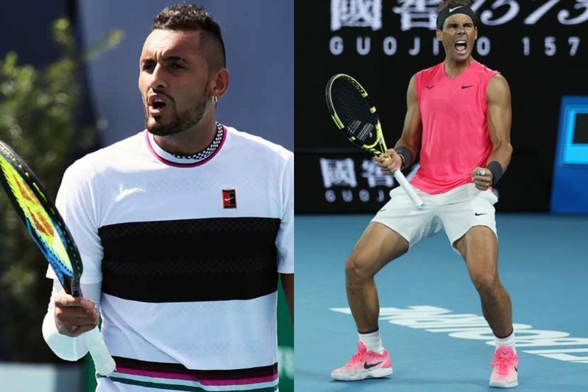 Nick Kyrgios has been blighted by injury through the 2023 season. Rafael Nadal 