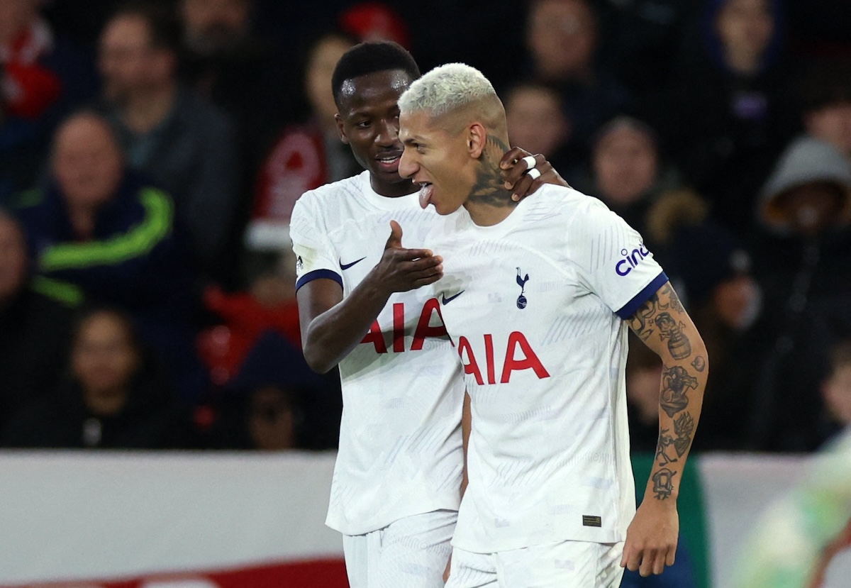 The full-time moment Guglielmo Vicario instigated after Tottenham win at  Nottingham Forest 