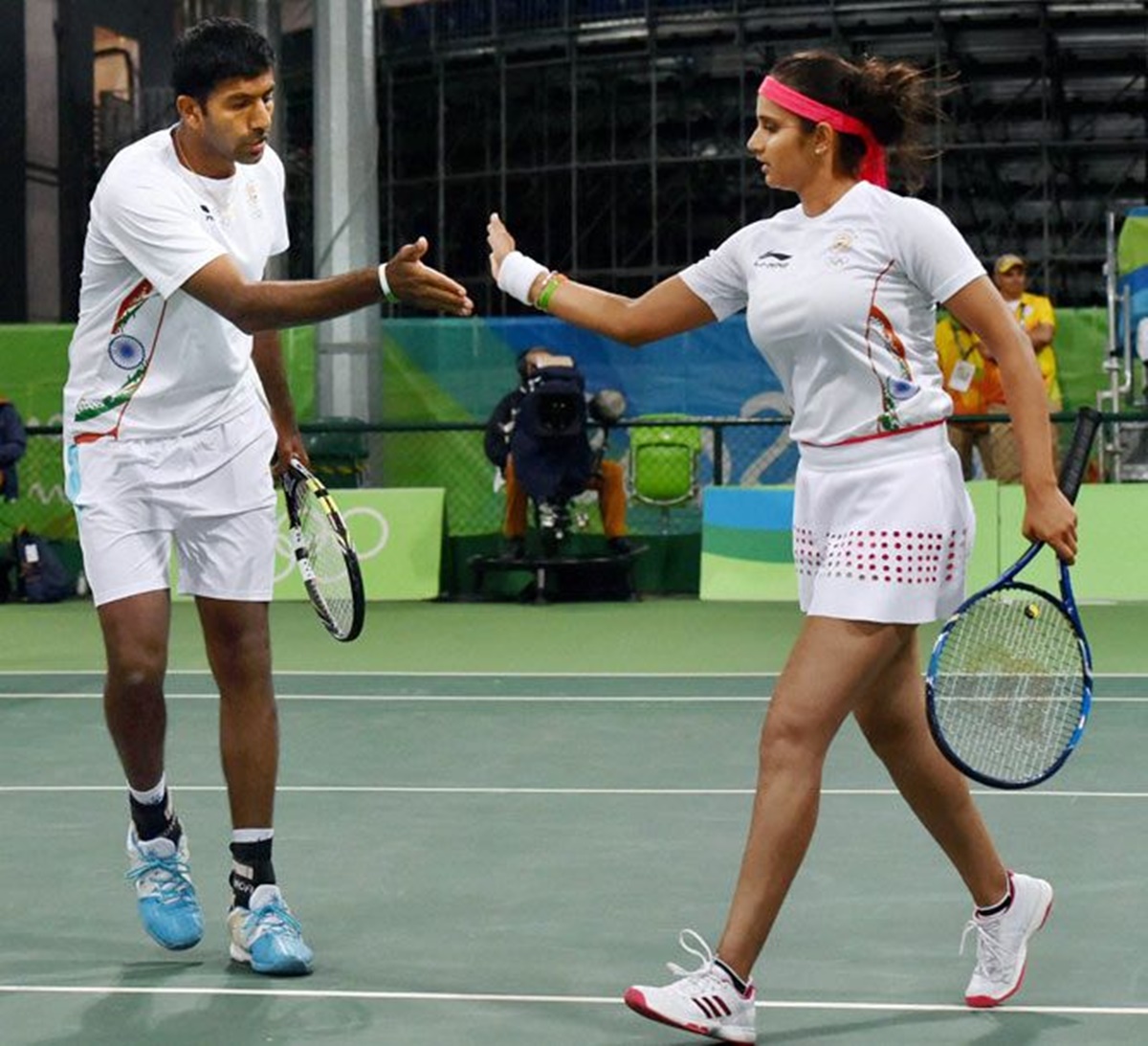 Rohan Bopanna and Sania Mirza