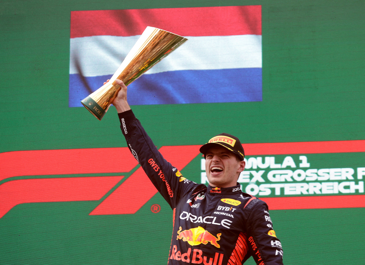 Max Verstappen has now won eight races in a row
